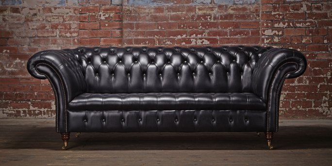 black chesterfield sofas